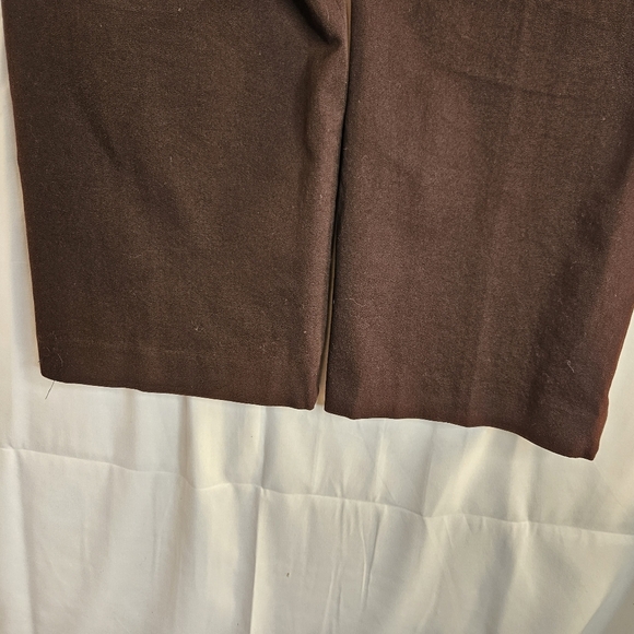 Lauren Ralph Lauren Brown Career Pant Sz 14 Business Workwear Durability Stretch - Picture 10 of 10